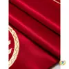 Nuevo Camino de Mesa Bordado con Carácter Rojo de Doble Felicidad Estilo Chino Mantel Rojo para Mesa de Café Decoración de Sala de Bodas Mantel para Mesa de Comedor Esterilla para Boda