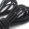 Banda elástica redonda doméstica de 2 mm Cuerda elástica de caucho de látex elástico de 3 mm de alto Cuerda elástica de color de 2,5 mm
