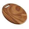 Tabla de Madera de Nogal Macizo para Pan Tabla de Cortar Pizza Filete Fruta Creativa Tabla de Madera para Pan Bandeja Doméstica de Cocina