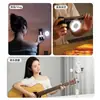 Luz de preenchimento magnética para celular transfronteiriça para fotografia selfie, lâmpada panda de luz suave para beleza, iluminação branca fria para retoque de maquiagem