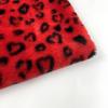 Spot pequeno coelho pele impressão amor leopardo impressão coelho veludo impressão pequeno coração de galinha de pelúcia roupas infantis casaco sapatos e chapéus de brinquedo tecido