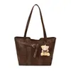 Bolso Retro de Gran Capacidad para Mujer 2026 Nuevo Estilo Moderno Versátil Bolso Tote Bolso de Mano para Hombro Bolso de Viaje Diario Bolso Tote de un Solo Hombro