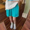 Elegantes Pantalones Cortos Casuales Estilo Hong Kong para Mujer, Holgados, Adelgazantes, de Pierna Ancha para Verano, de Cintura Alta, Pantalones Deportivos para Estudiante