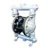 Bomba Pneumática de Diafragma Qizheng Qby3-20/25 Liga de Alumínio Bomba de Transferência para Tinta de Borracha e Revestimento Bomba de Óleo de Alto Fluxo
