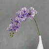 Nueva decoración del hogar de orquídea mariposa 3D9, adornos para sala de estar, decoraciones de flores artificiales, adecuado para bodas, hoteles y escenarios