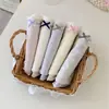 Calcinhas Femininas A390 Viscose Macia Bolinhas Pequenas Renda na Borda 10A Algodão Puro Forro Antibacteriano Laço Calcinhas Femininas