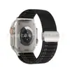 Correa aplicable para Apple iwatch S12 Correa tejida con patrón de olas de Apple hebilla magnética s10/9 Correa de reloj de metal