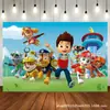 Tiantian patrulha canina equipe Wangwang tema aniversário infantil copo de papel prato de papel guardanapo conjunto de louças de festa suprimentos