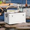 Caja de almacenamiento para camping al aire libre Xingyou, baúl plegable para picnic, caja organizadora, caja de almacenamiento con tapa de madera para coche, caja de almacenamiento