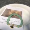 Pulsera de Ópalo Mariposa para Mujer de Nicho de Lujo Ligero de Alta Gama con Cuentas de Cristal al por Mayor Colgante Accesorios Yiwu Nuevo