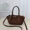 Bolso Casual de Gran Capacidad para Mujer 2025 Invierno Nuevo Retro de Alto Valor Portátil Bandolera Bolso de Hombro para Viajero