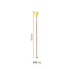 Colher de mistura de aço inoxidável 304 transfronteiriça, bastão de mistura para chá e leite, vara criativa com cabo longo, colher de bar para coquetel