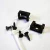 Asiento de fijación tipo grapa de nailon de plástico Ourun para cable de 3/8, juego de tornillos HC-2SSL, preferido para transfronterizos