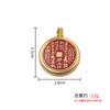 Una variedad de colgante de gasto de fantasma de montaña de latón Wen Xing Gao Zhao tabú de mirto de crespón gastar cobre costumbre popular moneda artesanías colgante