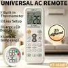 Control remoto universal para aire acondicionado en inglés, todo universal, comercio exterior global, especial K-1028E, configuración de una tecla, 300/caja