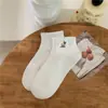 Calcetines de Verano de Moda para Mujer Calcetines de Barco Calcetines Cortos para Mujer Tendencia Algodón Verano Delgados Dibujos Animados Bajos Calcetines de Barco