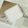 Bolsa de almacenamiento de cuero con patrón de cocodrilo, bolso cruzado de cadena para mujer, bolso pequeño, bolsa de cosméticos portátil, neceser de viaje