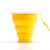 Copo de Água Dobrável de Silicone Portátil para Exterior, Copo de Água Telescópico Multifuncional, Copo Dobrável com Bocal de Silicone, Copo Dobrável de Silicone