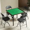 Mesa Especial para Quebrar Ovos, Mesa de Mahjong Silenciosa Espessada, Entretenimento para Competição de Xadrez e Cartas, Mesa de Jantar Quadrada Multifuncional Doméstica, Dupla Finalidade