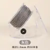 Cuerda Redonda Encerada en Caja para Manualidades Tejido a Mano Cuerda para Collar Cordón No Descolorante Cuerda de Cera para Pulsera Cadena para Colgar