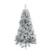 Árbol de Navidad de flocking simulación de fábrica, árbol de nieve, árbol con spray de nieve, 60 cm, 1.5 m/1.8 m, 2.1/3, blanco cremoso