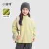Fábrica de Ropa Infantil Xiaofei Chaqueta Casual Nueva de Invierno 2026 para Niñas, Top de Moda para Niños Mayores, Ropa Infantil