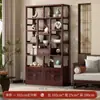 Nuevo Estante de Almacenamiento de Gabinete de Té Estilo Antiguo Chino, Gabinete de Exhibición de Té y Licor, Estantería Divisoria para Sala de Estar, Gabinete de Múltiples Tesoros Gabinete de Adornos