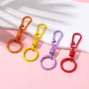 Llavero Creativo y Personalizado de Aleación Pintada Colorida con Hebilla de Resorte Accesorios Colgantes para Bolsas de Muñeca Hechos a Mano DIY