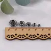 Anel de Diamante Color-Preserving de Liga Inlaid com Contas de Roda de Diamante Acessórios de Joias DIY Acessórios de Pulseira Contas Espaçadoras