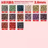 Mingchu Canetas 221 Pacote de Refil Colorido Feijão Amarelo Feijão Mard Mesma Cor 2,6 mm Pacote de Material de Fusão Pacote Artesanal Estoque