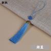 Pequeño Borla Aleación Corona Sombrero Nudo Chino Colgante Borla Joyería Accesorios Marcapáginas Tocado Colgante para Teléfono Móvil Borla Borla