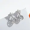 Colgante Corazón Runxin Cadena para Clavícula de Moda para Mujer Todo Fósforo con Joyería Emotiva Collar Inteligente Corona Coreana