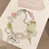 "Paraíso de Manzanas" Collar de Estrellas de Colores con Cuentas Verano Nuevo Estilo Bohemio Cadena para Clavícula Dopamina