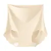 Roupa Íntima Esportiva de Seda Gelada Sem Costura de Cintura Alta para Yoga, Creme Modelador para Bumbum Pêssego para Ciclismo, Roupa Íntima Sem Costura de Cintura Alta