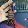 Novo Pingente de Bolsa Nó Chinês Acessórios Chaveiro Pingente Acessórios Pequenos Presentes Metal Ábaco Chave Biscoitos Pão