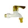 Venta al por mayor del fabricante Grifo de plástico dorado de 4 puntos 6 puntos de enfriamiento único Comercio exterior Lavadora Cocina de apertura rápida Grifo PPR