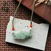 Colgante de Flor de Jade Natural del Tianshan, Varios Estilos de Hebillas de Paz, Colgantes de Jade de Calabaza Ruyi, Suministro para Zonas Turísticas, Envío Directo de Artículos Únicos