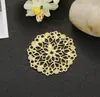 Triangular Retangular Redondo Padrão Totem Peça de Ferro Embossada DIY Traje Antigo Acessórios de Cabelo Acessórios para Penteado de Noiva Material Não