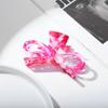 Pinza para el Cabello Tiburón con Lazo de Acetato para Mujer Estilo Coreano Estilo Ins Textura de Lujo Ligero No Daña el Cabello Estilo Gadget Práctico Esponjoso
