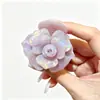 Pinza para el cabello de acetato de rosa de alta gama, Pinza de tiburón retro francesa, Accesorio para el cabello para mujer, Nuevo adorno versátil para el cabello