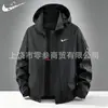 Nova jaqueta masculina de outono, macia e confortável, jaqueta fina casual esportiva com capuz masculina, estampada sob medida de acordo com o design