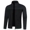 Novedades en Prendas de Punto para Hombre Prendas de Punto de Otoño e Invierno para Hombre Chaquetas Cardigan con Cremallera para Hombre
