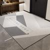 Alfombra tapete de entrada fácil de cuidar alfombra de sala de estar sentido de alta gama puerta tapete antideslizante para pies pasillo tapete resistente a las manchas