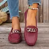 Sapatos de Feijão Estilo Pequeno Luxo Femininos 2026 Primavera/Outono Novo Estilo Coreano Bico Redondo Boca Rasa Salto Baixo Fundo Plano Confortável Casual Sapatos Individuais