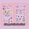 [Colección] Stitch de Dibujos Animados Mickey Minnie Historia de Carreras Pegatina Transparente de PET Pegatina Decorativa Creativa