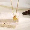 Colar Borboleta Dupla Camada Minimalista de Luxo Leve para Mulheres, Corrente de Clavícula, Estilo Cool da Moda Transfronteiriça, Design de Nicho