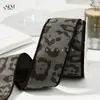 Cinta de Satén con Estampado de Leopardo de un Solo Lado para Ligas de Pelo DIY, Accesorios de Moños y Envoltura de Regalos