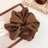 Elásticos de Cabelo de Cetim Sedoso Estilo Francês Elegância Preguiçosa em Tamanhos Grande, Médio e Pequeno, Prendedores de Cabelo Coreanos, Acessórios de Cabelo Elásticos para Mulheres