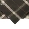 Tejido bouclé personalizado de mezcla de lana al 20%. Fábrica de telas para ropa y abrigos suministra tela de cuadros de tejido grueso