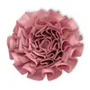 Flor de Cinta Clavel Tela Flores Plegadas Hechas a Mano DIY Pasadores para el Cabello de Niños Diademas Ropa Zapatos y Sombreros Accesorios de Flores